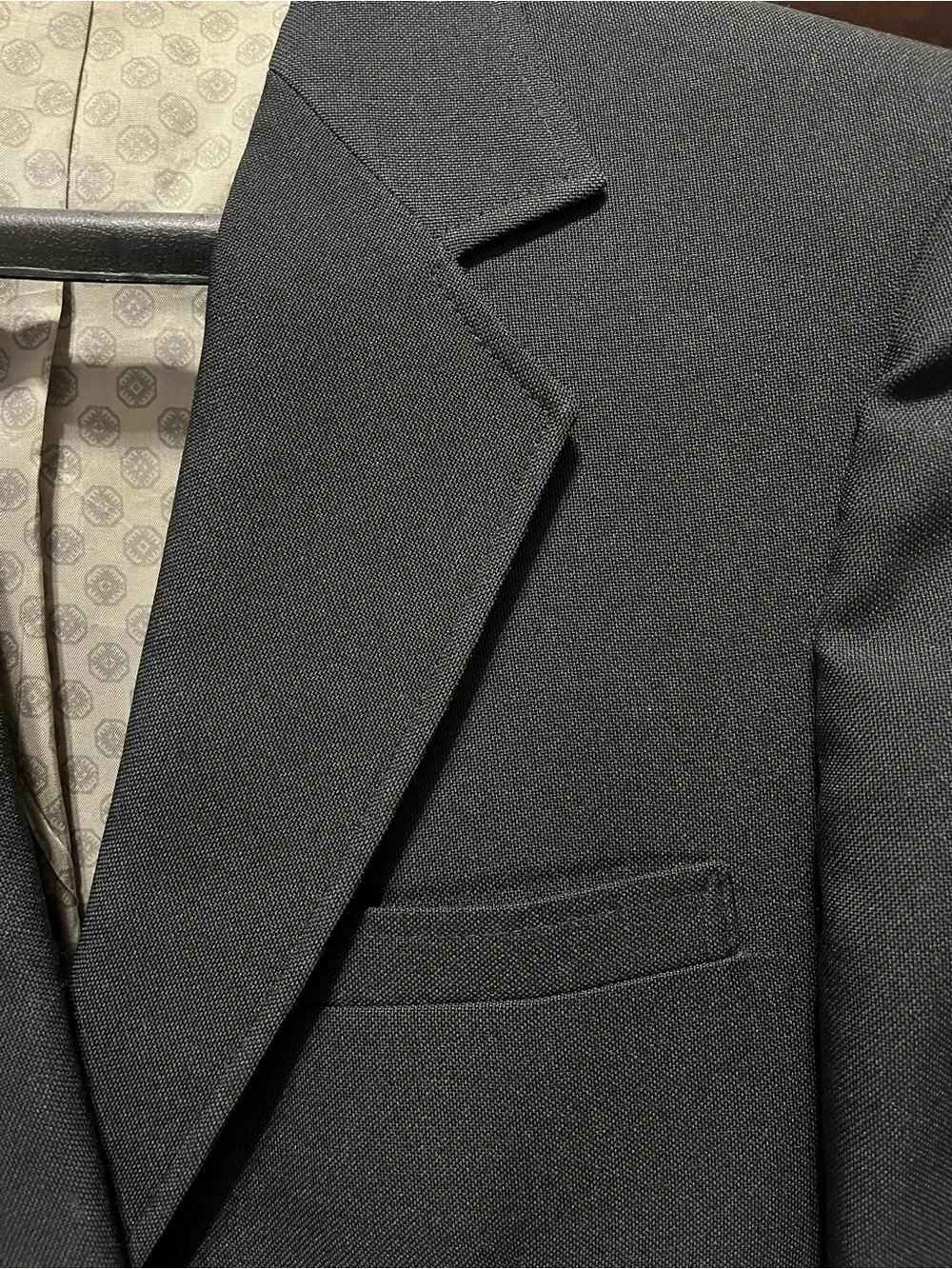 jcpenney Black Men's Two-Button Notch Lapel Sport Coat